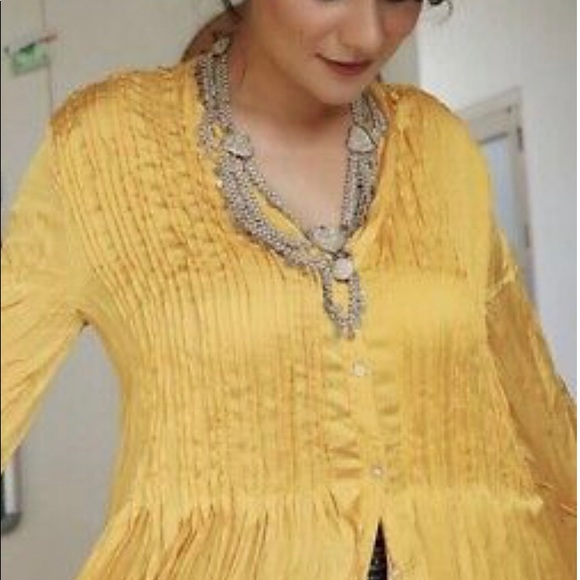 Zara wrinkle look dress set with pants - Picture 6 of 7